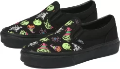 Vans Kids' Preschool Classic Slip-On Trippy Drip Glow Shoes -Sports store VN0A7Q5GBG9 BlackMulti AL