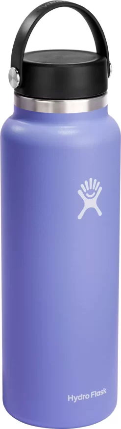Hydro Flask Wide Mouth 40 Oz. Bottle 8 Hydro Flask Wide Mouth 40 Oz. Bottle -Sports store W40BTS Lupine AL