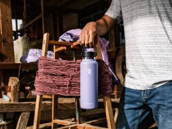 Hydro Flask Wide Mouth 40 Oz. Bottle 9 Hydro Flask Wide Mouth 40 Oz. Bottle -Sports store W40BTS Lupine DET