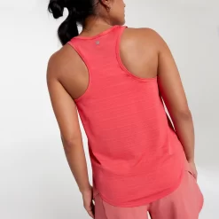 CALIA Women's Scoop Neck Racer Tank Top -Sports store WAX11205 AquaticCoral MODBCK