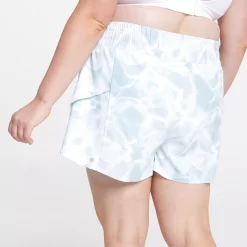 CALIA Women's Step Up Shorts 17 CALIA Women's Step Up Shorts -Sports store WAX12351PRT AquaticCoralLightGreen EXTMODBCK